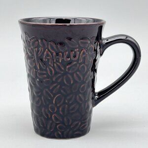 Kahlua 4.5" Coffee Cup Textured Brown Mug Pernod-Ricard